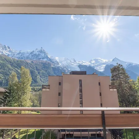 아파트 Lumineux A Avec Vue Imprenable Sur Mont Blanc Et Parking 샤모니