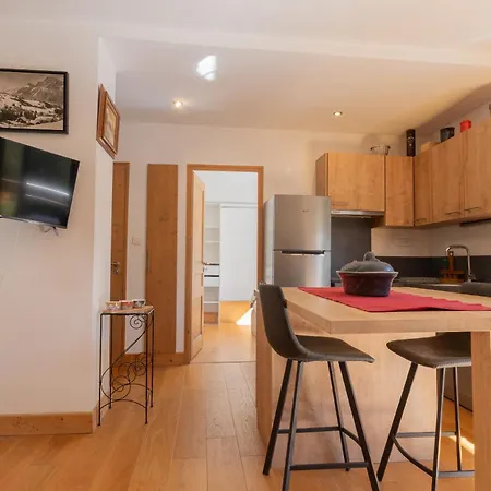 Lumineux A Avec Vue Imprenable Sur Mont Blanc Et Parking * 霞慕尼