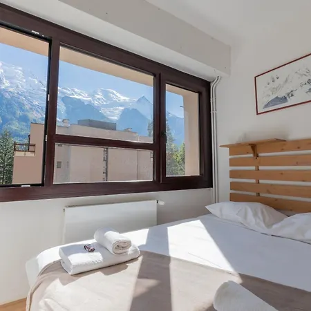 아파트 Lumineux A Avec Vue Imprenable Sur Mont Blanc Et Parking