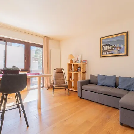 Apartamento Lumineux A Avec Vue Imprenable Sur Mont Blanc Et Parking