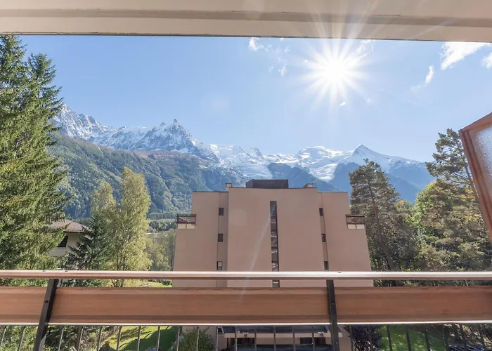 Apartamento Lumineux A Avec Vue Imprenable Sur Mont Blanc Et Parking Chamonix Mont Blanc